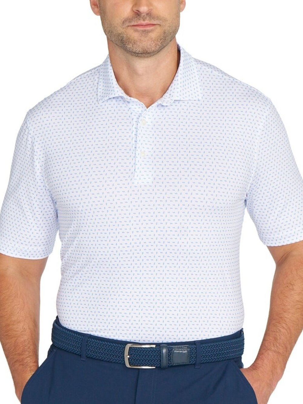 Greg Norman Men's ML75 Stretch Polo